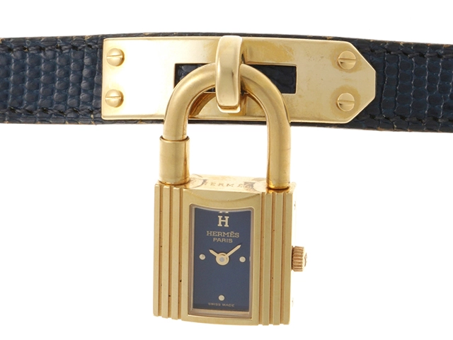 エルメス レディース時計 ケリーウォッチ KE1.201 ○S刻印 稼働訳あり品 HERMES エルメス レディース クオーツ ケリーウォッチ KE1.201