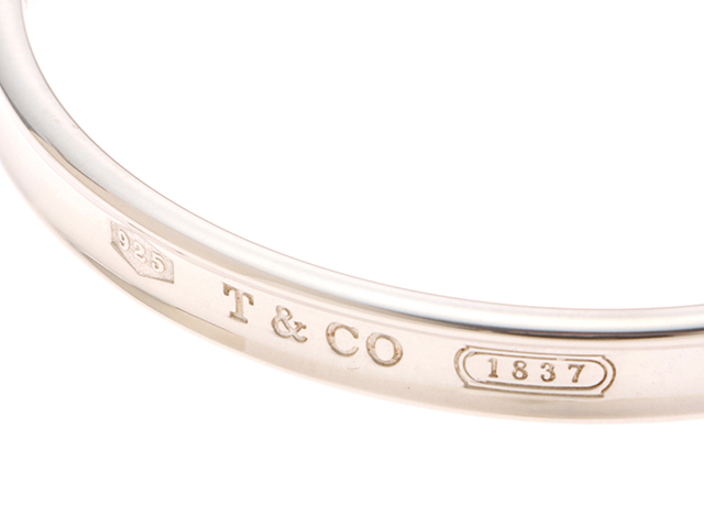 Tiffany & Co. バングルシルバー1837 ティファニー 1837 シルバーバングル | 新品仕上げ - レディース