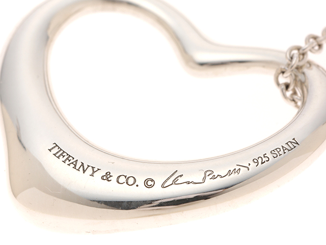 Tiffany&Co. ティファニー ネックレス オープンハート ミディアム  