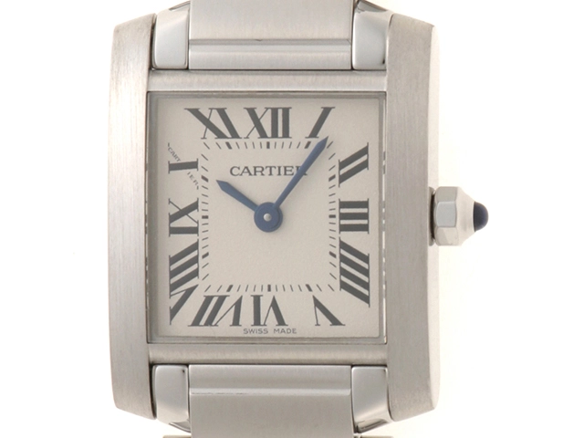 Cartier カルティエ タンクフランセーズSM W51008Q3 SS クォーツ レディース時計【430】2148103908880