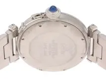 Cartier カルティエ 腕時計 パシャ ドゥ プロンジャー 38mm W31005H3 ステンレススチール ホワイト文字盤 自動巻き【472】SJ