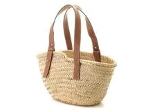 LOEWE ロエベ バスケットバッグ スモール ナチュラル/タン