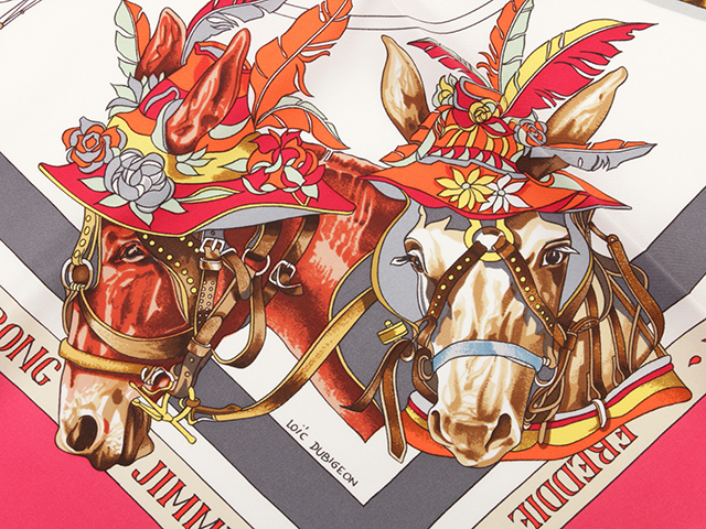 HERMES エルメス スカーフ カレ90 NEW ORLEANS THE ORIGINAL