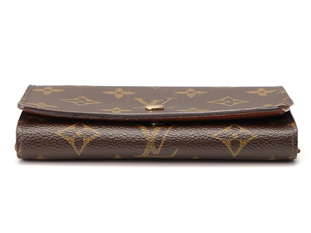 本物ルイヴィトン ポルトモネ トレゾール モノグラム LOUIS VUITTON LOUIS VUITTON ルイ・ヴィトン ポルトモネ・ビエ トレゾール