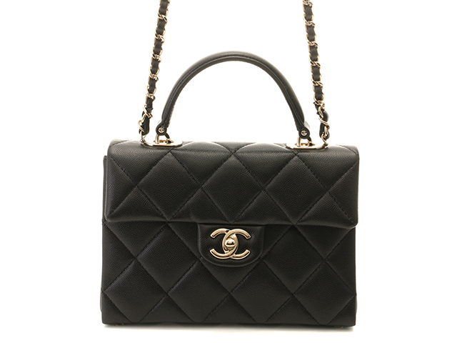 CHANEL シャネル マトラッセトップハンドルチェーンショルダー