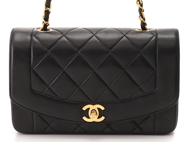 シャネル CHANEL ダイアナ 22 チェーンショルダーバッグ ブラック ラム 楽天市場】シャネル CHANEL チェーンショルダーバッグ
