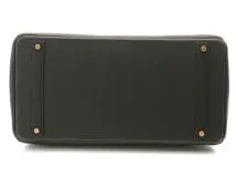 ‼️‼️‼️‼️‼️早い者勝ち‼️‼️‼️‼️‼️エルメス　アリゲーター　バンド　P刻印　ブラック HERMES エルメス ハンドバッグ ケリーカット 黒 (ブラック