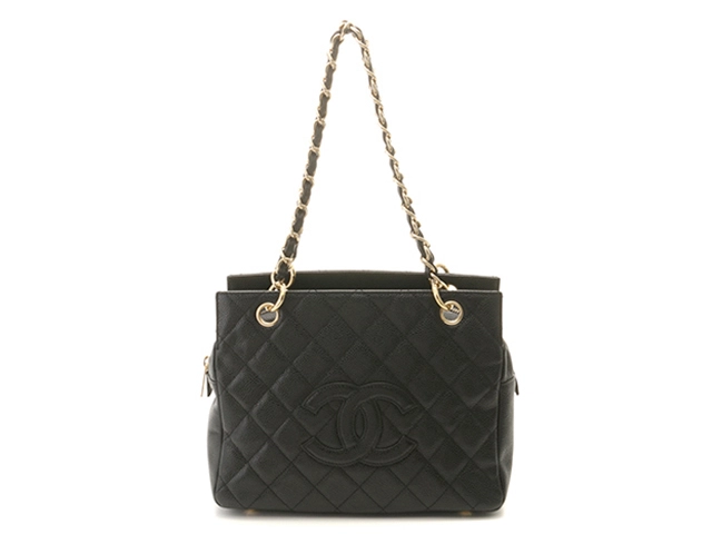 CHANEL シャネル マトラッセチェーンショルダーバッグ ブラック