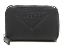 PRADA プラダ コインケース ブラック サフィアーノ 2MM003 2D1Q
