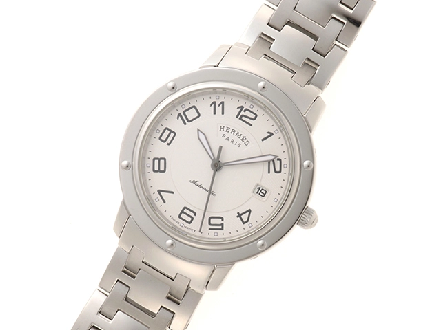 HERMES　エルメス　クリッパー　CP.2.810　ステンレススチール 　自動巻き　メンズ　腕時計　F