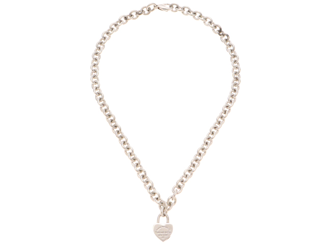在庫処分セール中❗️ティファニー　マンパワー　ネックレス　シルバー TIFFANY＆CO ティファニー ロックハート ネックレス シルバー