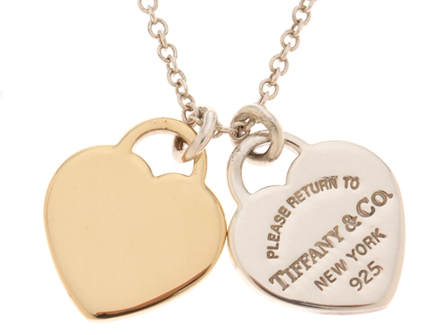 ティファニー　リターントゥ　ダブルハート　ネックレス　シルバー　925 楽天市場】【ギフト品質】ティファニー Tiffany&co ネックレス