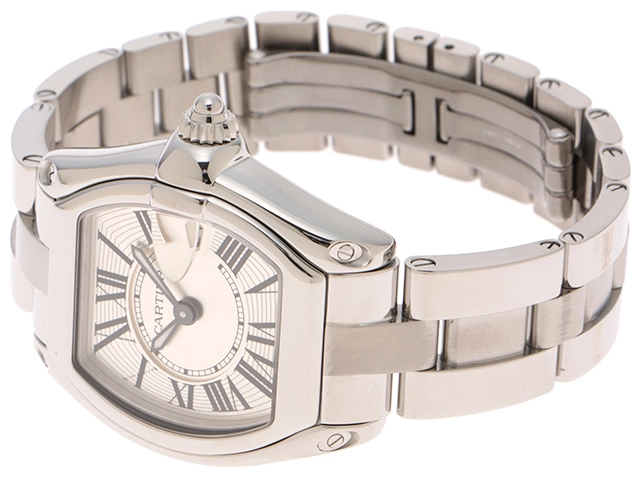 Cartier  カルティエ　ミニロードスターSM　W62016V3　シルバー　レディース　クォーツ2148103913044【432】
