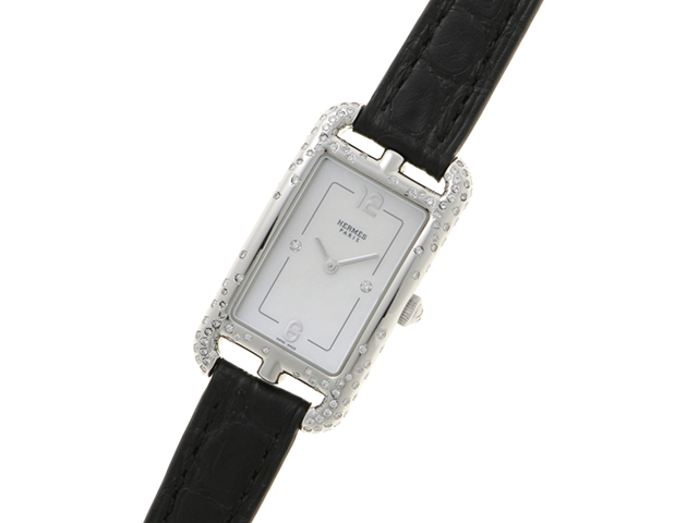 HERMES エルメス 腕時計 ナンタケット NA2.231 ステンレススティール  