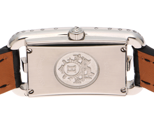 HERMES エルメス 腕時計 ナンタケット NA2.231 ステンレススティール  