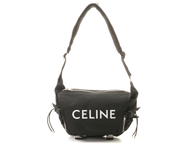 CELIN/セリーヌ ミディアムトレッキングショルダーバッグ ブラック
