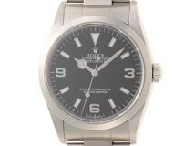 P番2005年並行品 ROLEX ロレックス 腕時計 エクスプローラーI 14270 ステンレス ブラック文字盤 自動巻き 【472】SJ