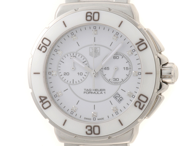 TAG HEUER タグホイヤー フォーミュラ1 クロノ ダイヤベゼル 12ピース  