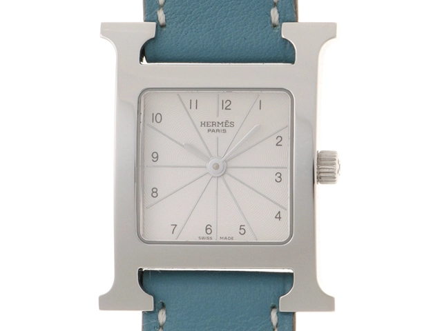 正規品 エルメス HERMES 腕時計 HH1.210 エルメス HERMES Hウォッチ HH1.210 ピンクシェル SS クオーツ
