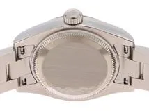 M番2008年　ROLEX　ロレックス　オイスター　パーペチュアル　176210　ステンレススチール　シルバー文字盤　自動巻き　レディース　腕時計　C