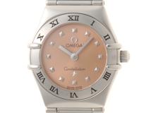 OMEGA オメガ 腕時計 コンステレーション 1561.61.00 ステンレススチール ピンク文字盤 クオーツ【472】MN