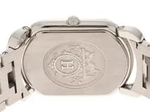 HERMES エルメス メンズ クォーツ ラリー RA1.810 グレー文字盤 SS【472】HK