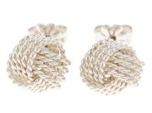 TIFFANY＆CO　ティファニー　サマセットツイストノットピアス　シルバー　約2.7g　2148103914607【207】