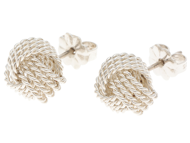 TIFFANY＆CO ティファニー サマセットツイストノットピアス