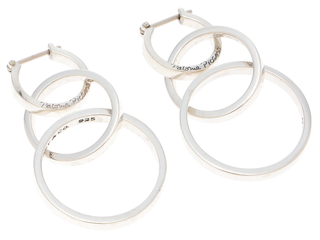 Tiffany & Co. シルバーフープピアス ティファニー 1837™ フープ