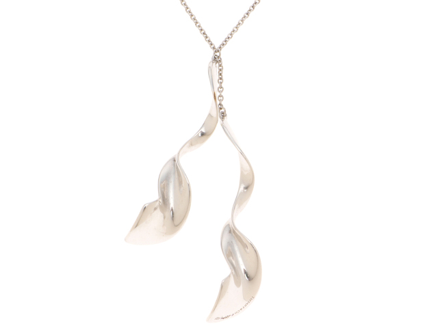 TIFFANY＆CO ティファニー ダブルオーキッドドロップネックレス