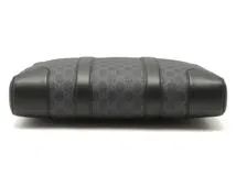 GUCCI グッチ GGスプリーム ブリーフケース ブラック 474135 PVC