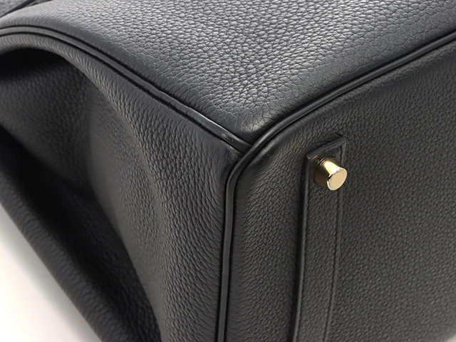 HERMES　エルメス　バーキン35　ブラック　トゴ　ゴールド金具　Ｃ刻印（2018年頃製造）　2148103915819【432】