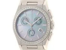 GUCCI グッチ パンテオン クロノグラフ ダイヤベゼル 115.4 ステンレス