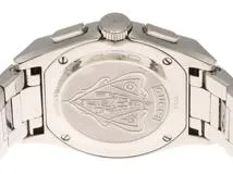 GUCCI　グッチ　パンテオン　クロノグラフ　ダイヤベゼル　115.4　ステンレス　女性用クオーツ時計【473】