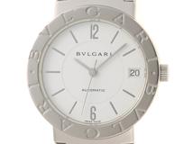 BVLGARI ブルガリ 男女兼用 オートマチック ブルガリブルガリ BB33SSD ホワイト文字盤 SS【472】HK