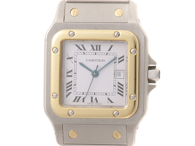 永久保証書付 Cartier カルティエ 腕時計 サントス ガルべLM 81036288