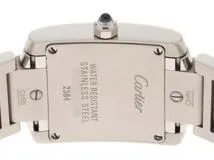 Cartier カルティエ タンクフランセーズ SM W51008Q3 ホワイトローマ SS ステンレススチール クォーツ 【460】2148103916359