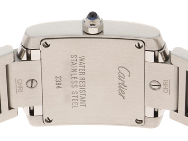 Cartier カルティエ タンクフランセーズ SM W51008Q3 ホワイトローマ SS ステンレススチール クォーツ 【460】2148103916359