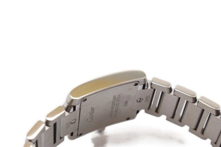 Cartier カルティエ タンクフランセーズ SM W51008Q3 ホワイトローマ SS ステンレススチール クォーツ 【460】2148103916359