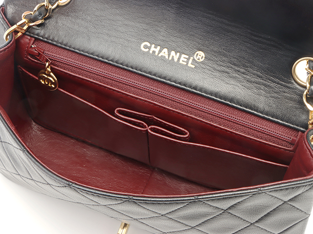 CHANEL シャネル マトラッセ ターンロックフルフラップ チェーン