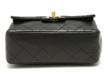 新品✨入手困難❣️シャネル マトラッセ ラムスキン コインパース ブラック CHANEL シャネル マトラッセ ラムスキン クラシック ジップ