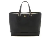 ぱ*イ様 GUCCI ブラック トートバッグ GUCCI グッチ トートバッグ マイクロGGスプリーム モノグラム