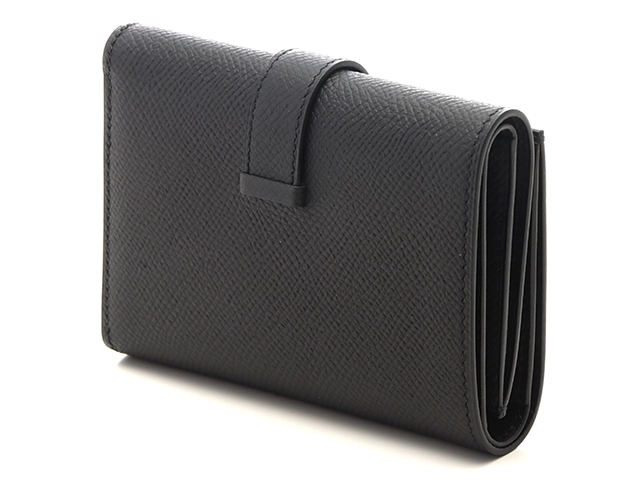 HERMES　エルメス　小物　ベアンコンビネ ブラック/SV　ヴォーエプソン　W刻印・2024年【430】2148103917738