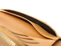 Saint Laurent　サンローラン　二つ折財布　562796　オレンジ　レザー【430】2148103917844