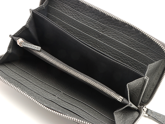 Fendi フェンディ セレリア ラウンドファスナー長財布 7M0120 グレー