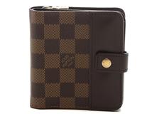 LOUIS VUITTON　ルイヴィトン　コンパクト・ジップ　ダミエ　N61668　【430】2148103918018