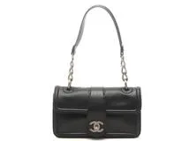 美品✨CHANEL ヤギ革 手袋 ココマーク ブラック 5本指 サイズ7 女性 シャネル ショルダーバッグ レディース ココマーク ブラック
