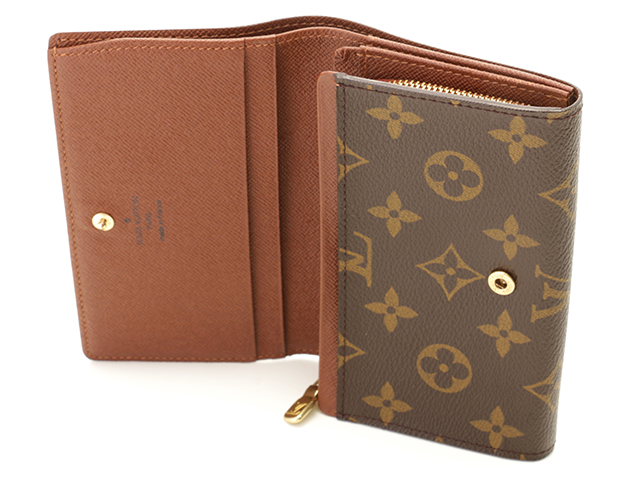 ✨超美品✨ルイヴィトン モノグラム　新型　ポルトモネ　ビエ　トレゾール　折り財布 LOUIS VUITTON 【16-13】ルイ・ヴィトン モノグラム ポルト モネ