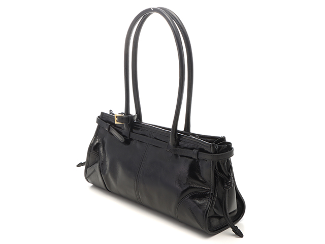 ブラック パンドラ様 PRADA プラダ ハンドバッグ ボニーミディアムハンドバッグ