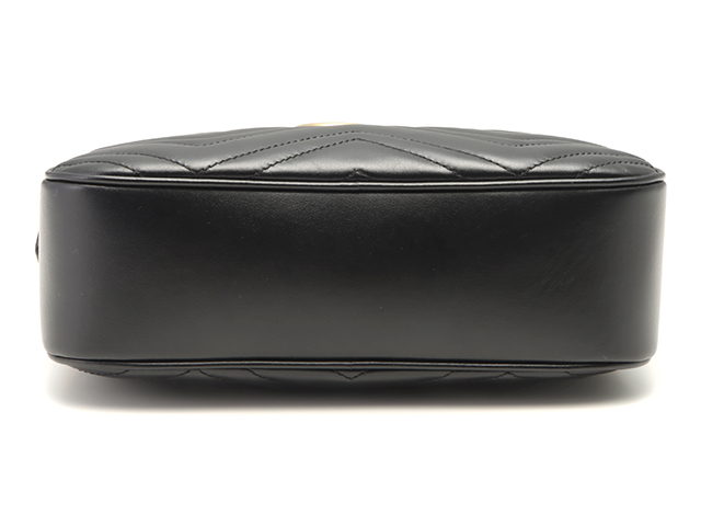 【美品】Gucci ブラックレザー ポーチGUCCIバッグ袋オマケ グッチ GUCCI ソーホーショルダーバッグ 308361 ブラック レザー